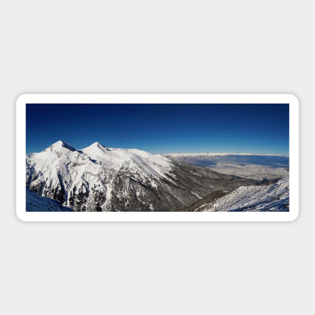 Pirin mountains Sticker by psychoshadow